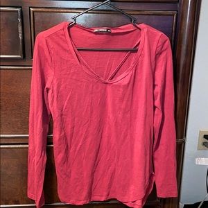 Maroon - Long Sleeve Shirt